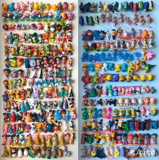 Игрушки некиндер единицы серии