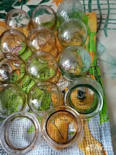 Банки стеклянные медицинские