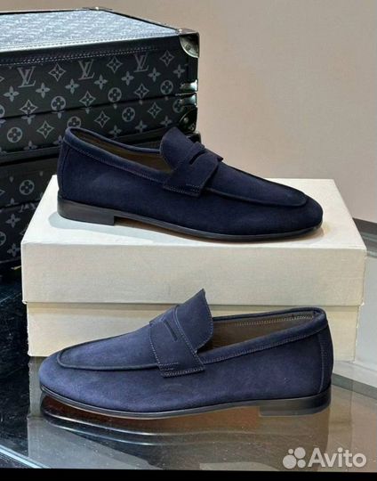 Лоферы мужские Santoni