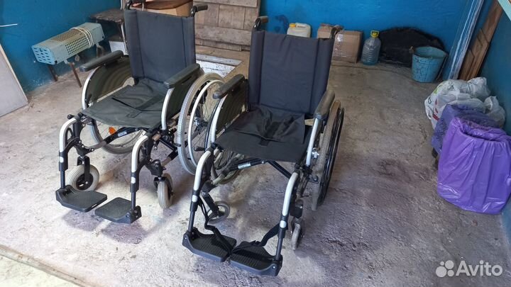 Инвалидная коляска складная бу