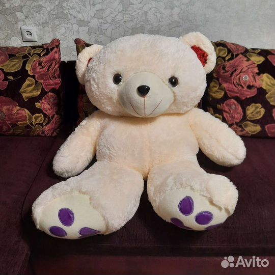 Большая мягкая игрушка медведь