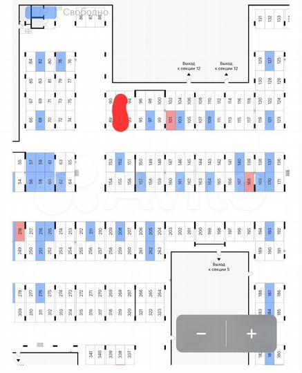 Машиноместо, 27 м²