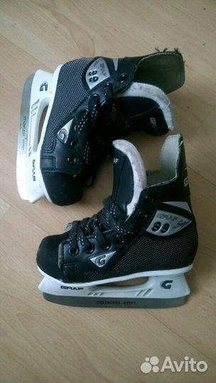 Коньки хоккейные детские