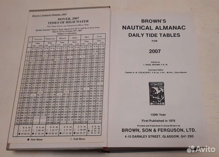 Brown'S nautical almanac Kelvin Hughes