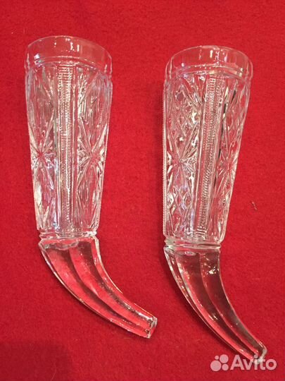 Графины,салатники,рог,пепельницы(хрусталь СССР)