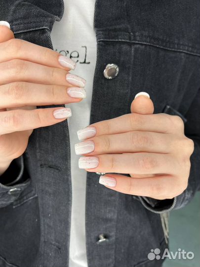 Маникюр с покрытием гель-лаком