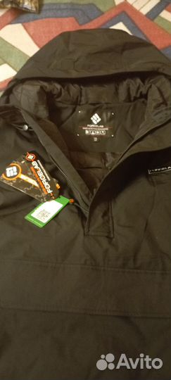 Анорак зимний 64 р новый с браком