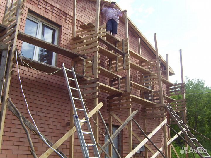Кладка кирпич,блок