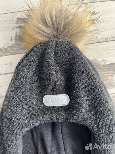 Шапка-шлем Bjorka шерсть зима