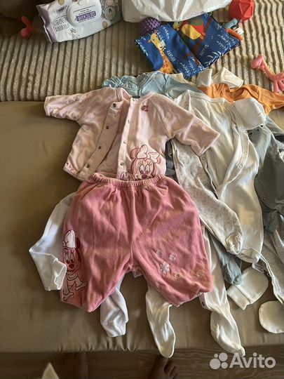 Детские вещи б/у от 0 до 3 месяцев