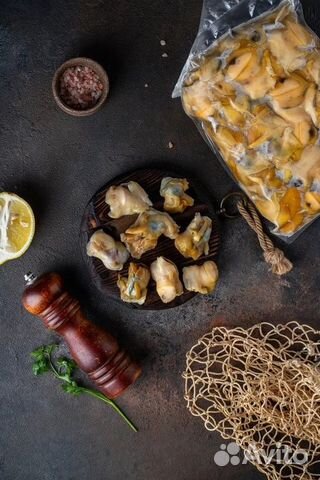 Мясо Рапана очищенное свежемороженое 1кг