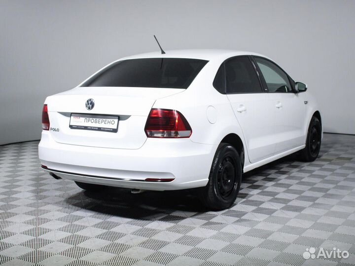Volkswagen Polo 1.6 МТ, 2016, 119 176 км