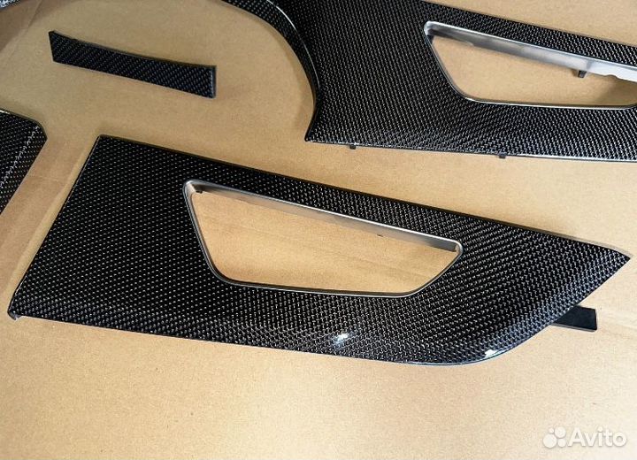 Декор салона carbon audi SQ7 Q7 SQ8 Q8 карбон