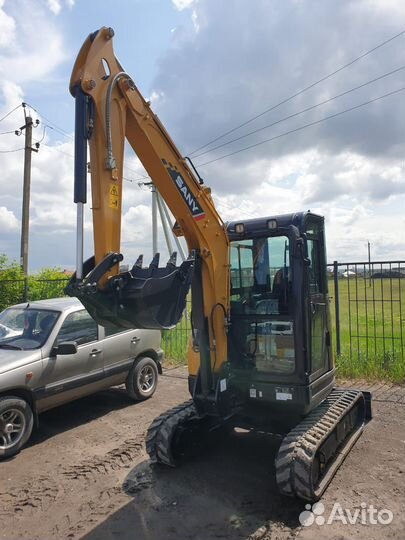 Мини-экскаватор Sany SY35U, 2022