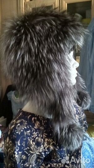 Шапка из чернобурки