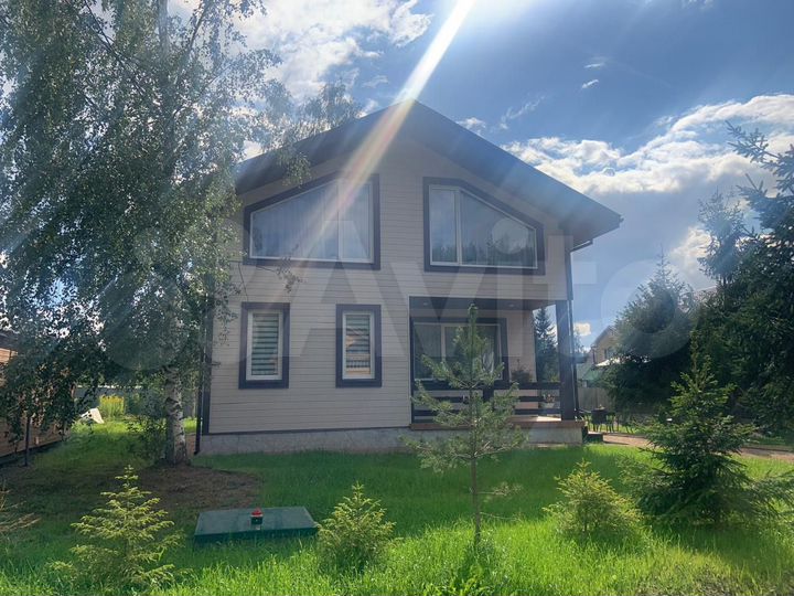 Дом 132,6 м² на участке 8 сот.