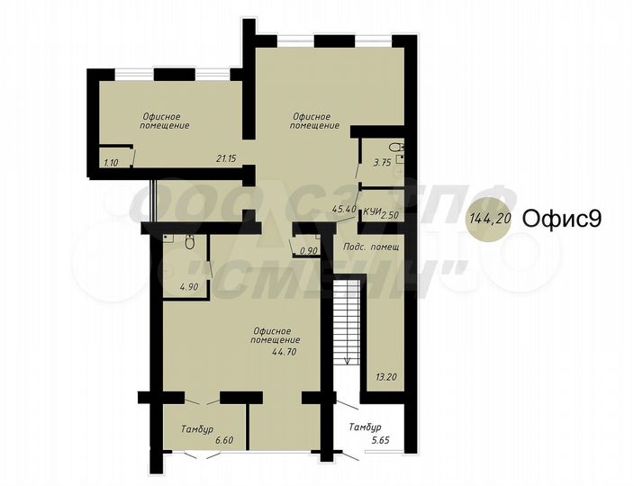 Офис, 144 м²