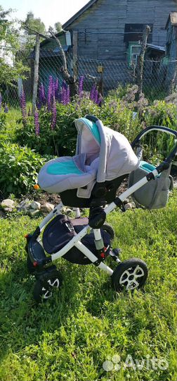 Коляска adamex 3 в 1