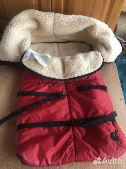 Зимний конверт в коляску и санки