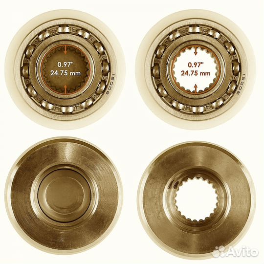 Новый HUB переднего редуктора Polaris