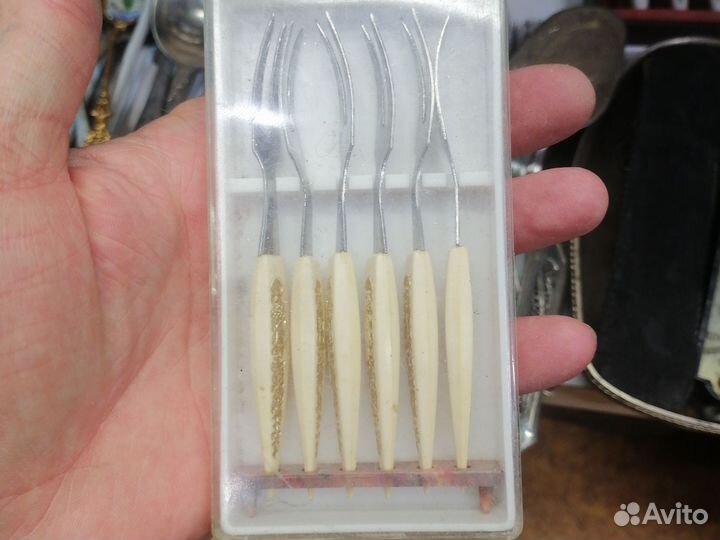 Мельхиоровые столовые приборы СССР