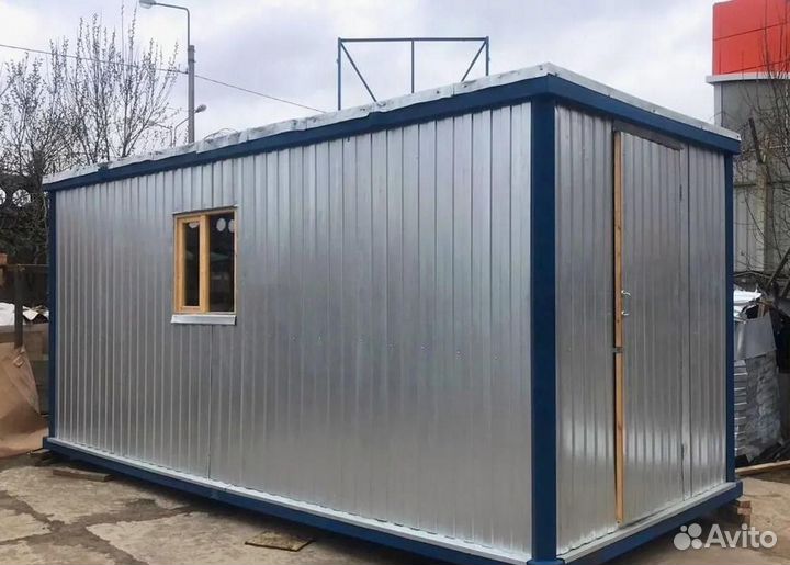 Бытовка хозблок по безналу для строителей