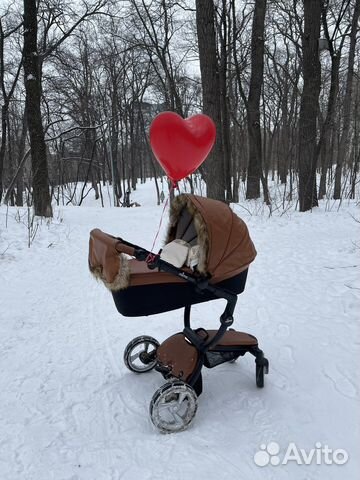 Коляска mima xari 3 в 1 с допами
