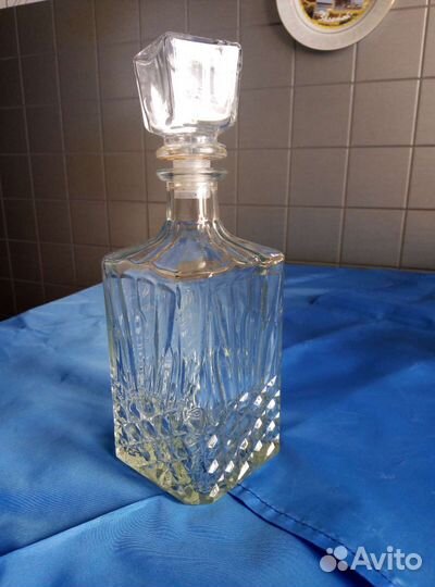 Графины и кувшин хрусталь