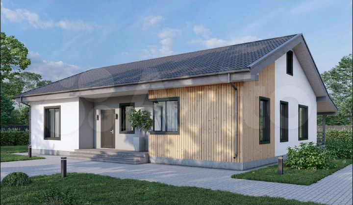 Дом 153 м² на участке 10 сот.