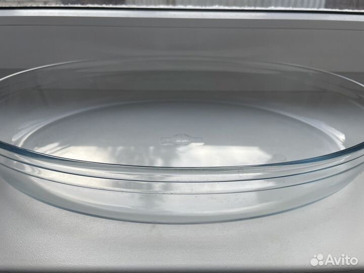 Стеклянная овальна посуда для печи