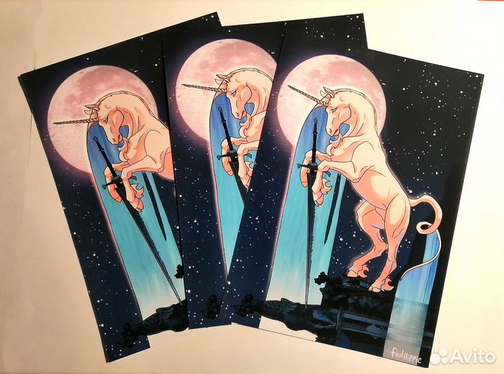 Открытка Единорог