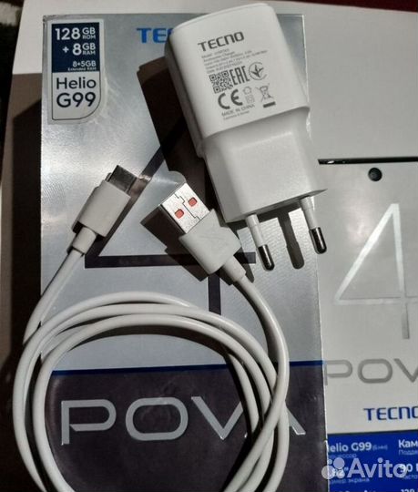 TECNO Pova 4, 8/128 ГБ