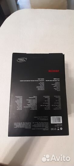 Куллер для процессора deepcool redhat
