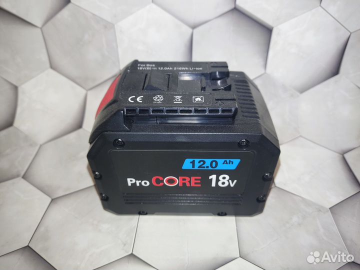 Аккумулятор Bosch ProCore 18В 12Ач. Ручная сборка