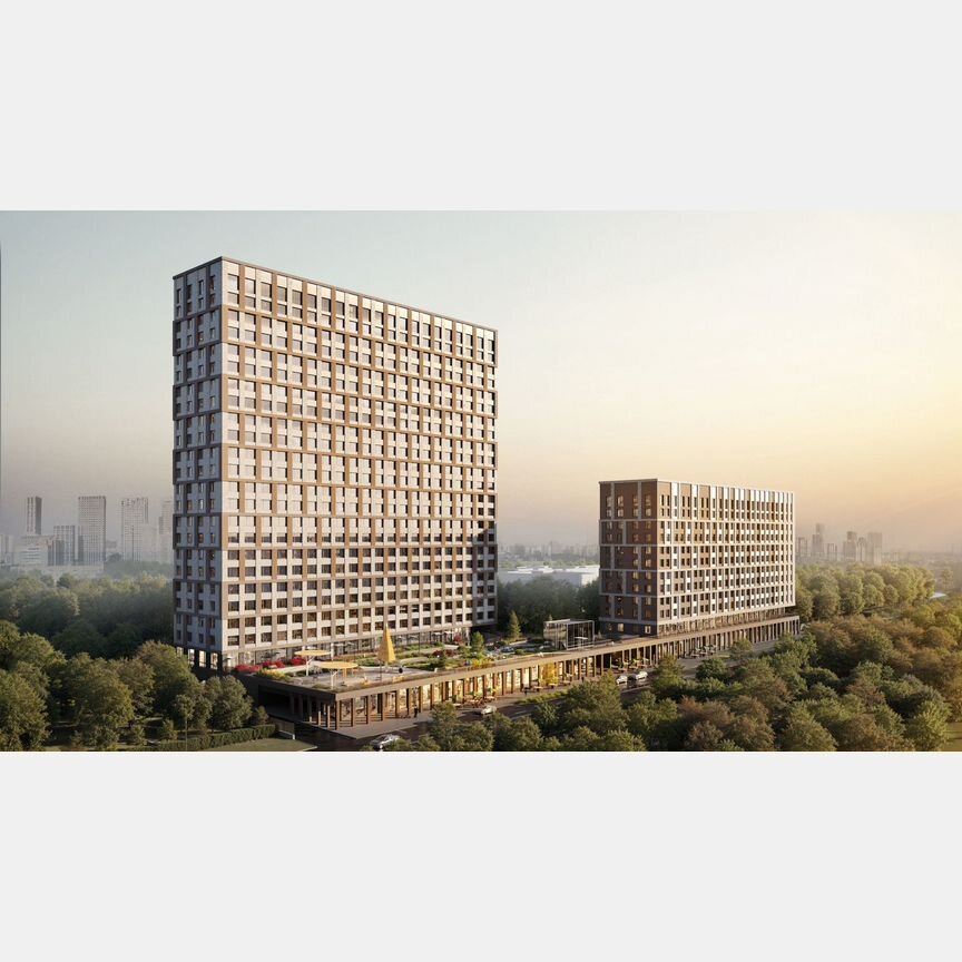 2-к. квартира, 70,4 м², 14/24 эт.