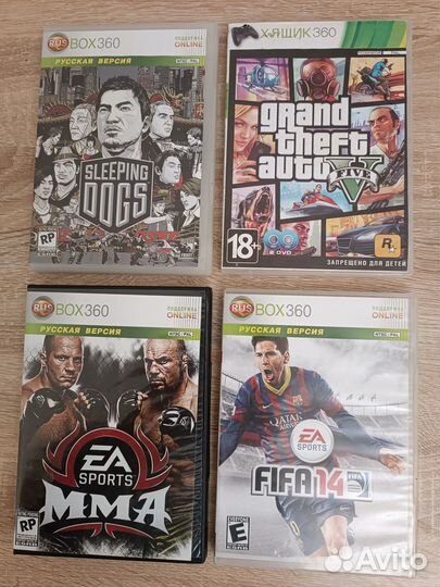 23 диска для Xbox 360