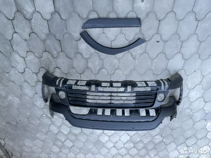 Бампер kia rio x line