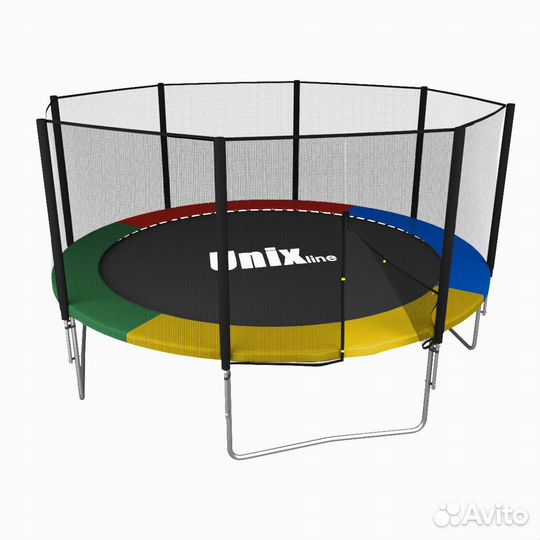 Батут unix line Simple 12 ft Color (outside)
