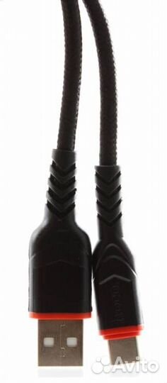 USB Кабель Type-C hoco X59, 2А, 1м. Черный