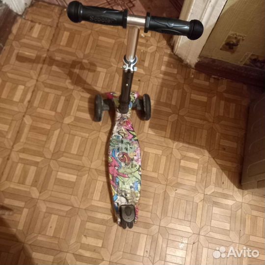 Самокат детский трехколесный