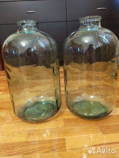 Банка 10 литров стеклянная