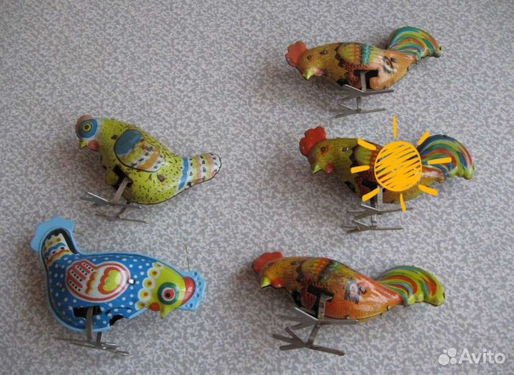 Заводная игрушка СССР