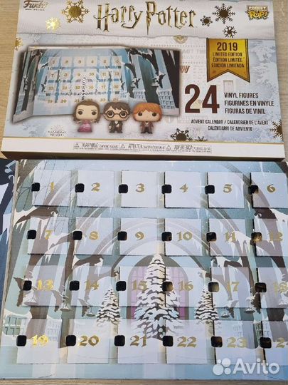 Адвент календарь Гарри Поттер 2019 года