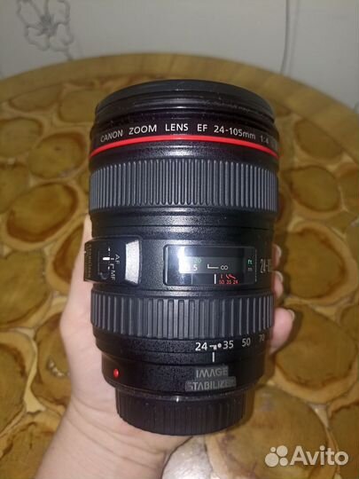 Объектив canon ef 24 105mm f 4l is usm как новый