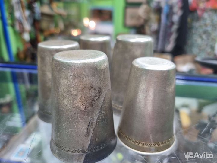 Мельхиоровые стопки, поштучно