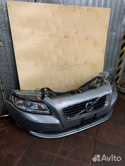 Срез морды Вольво S40 рест Volvo V50 ксенон