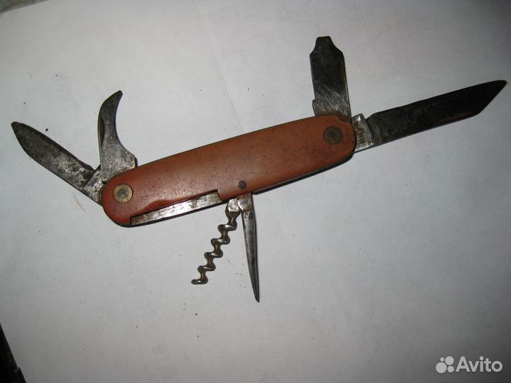 Нож СССР складной дорожный павловский (Ворсма)