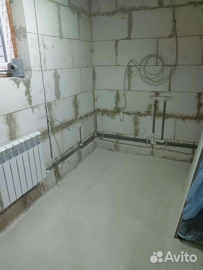 Монтаж отопления, электромонтаж