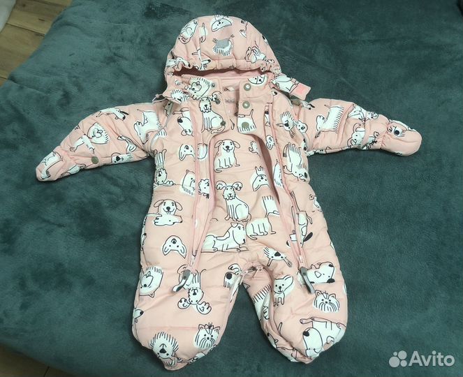 Зимний комбинезон для девочки