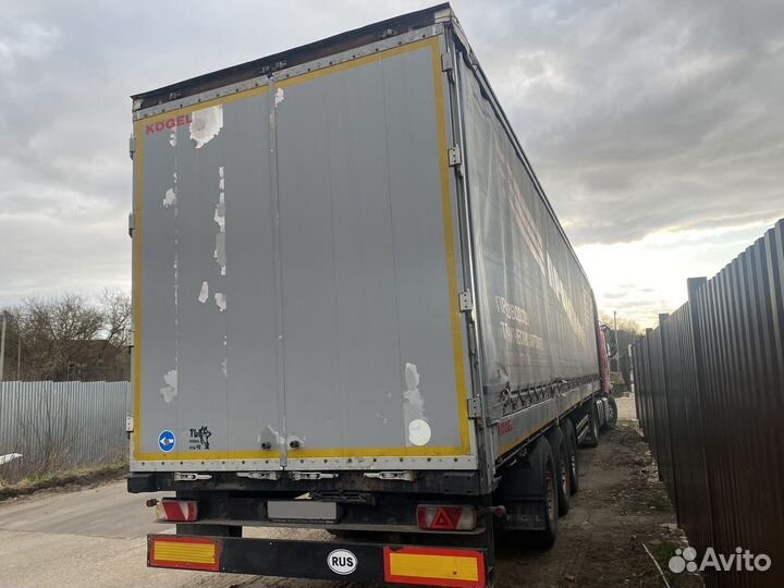 Полуприцеп шторно-бортовой Kogel SN24, 2012